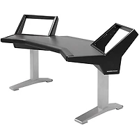 Argosy Halo Base Workstation Desk With Original Hautelink Pattern Desktop