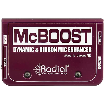 Radial Engineering McBoost Microphone Signal Intensifier