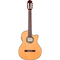 Kremona F65CW TL Thin-Bodied Nylon-String Acoustic-Electric Guitar Natural