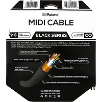 Roland Black Series Dual MIDI Cable
