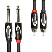 Roland Black Series Dual RCA-1/4" Interconnect Cable