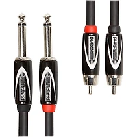 Roland Black Series Dual RCA-1/4" Interconnect Cable