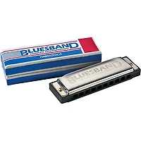 Hohner Blues Band 1501 C Harmonica and <em>Play Harmonica Today!</em> Pack Kit C