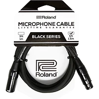 Roland Black Series XLR Microphone Cable