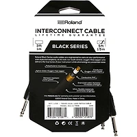 Roland Black Series 1/4" TRS(Male)-Dual 1/4" Interconnect Cable