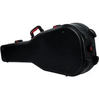 Gator TSA ATA Molded Acoustic Guitar Case Black Black