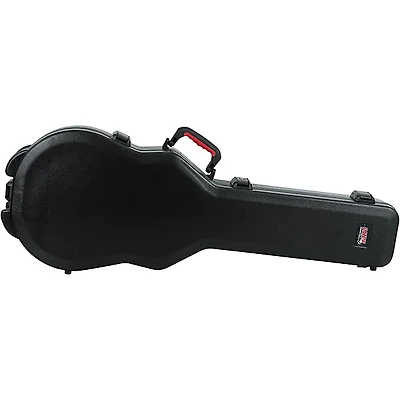 Gator TSA ATA Molded Gibson Les Paul Guitar Case Black Black