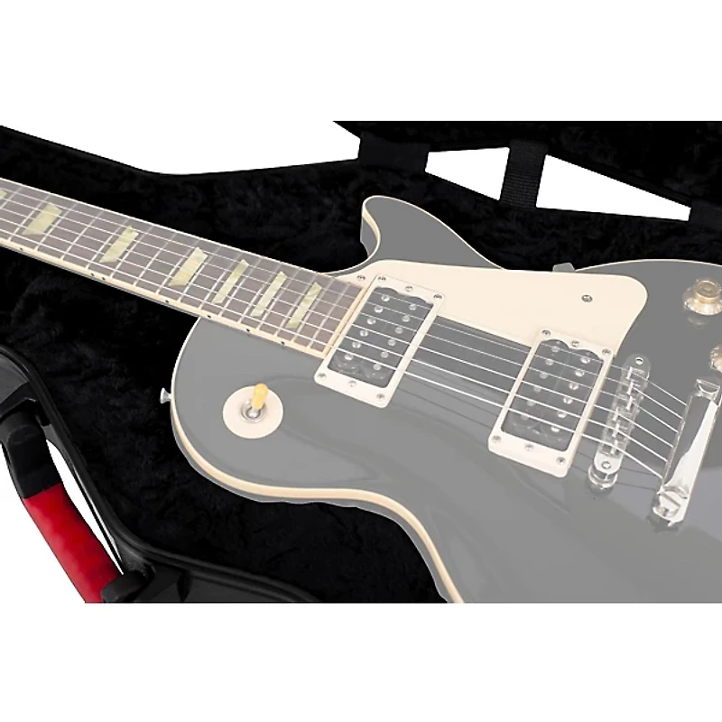 Gator TSA ATA Molded Gibson Les Paul Guitar Case Black Black