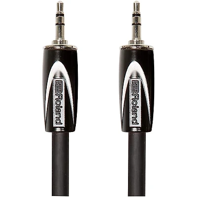 Roland Black Series 3.5mm TRS-3.5mm TRS Balanced Interconnect Cable