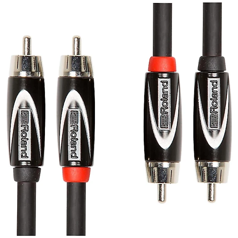 Roland Black Series Dual RCA-RCA Interconnect Cable