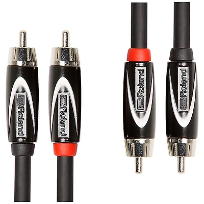 Roland Black Series Dual RCA-RCA Interconnect Cable