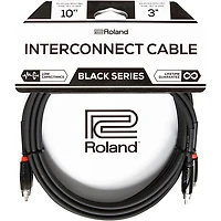 Roland Black Series Dual RCA-RCA Interconnect Cable