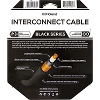 Roland Black Series Dual RCA-RCA Interconnect Cable