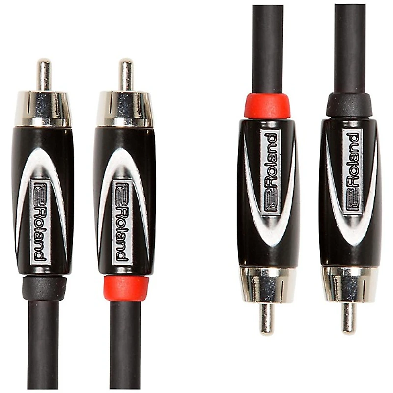 Roland Black Series Dual RCA-RCA Interconnect Cable