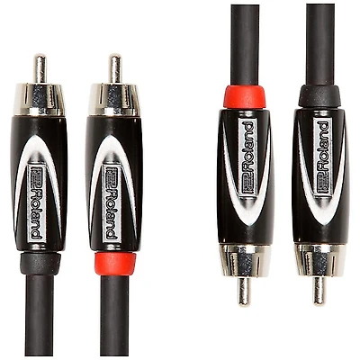Roland Black Series Dual RCA-RCA Interconnect Cable