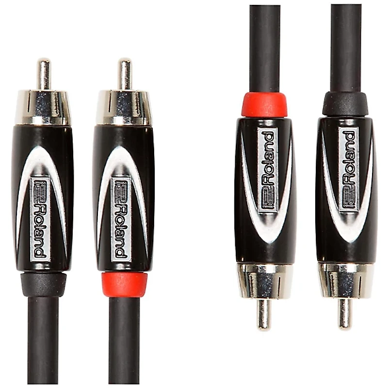 Roland Black Series Dual RCA-RCA Interconnect Cable