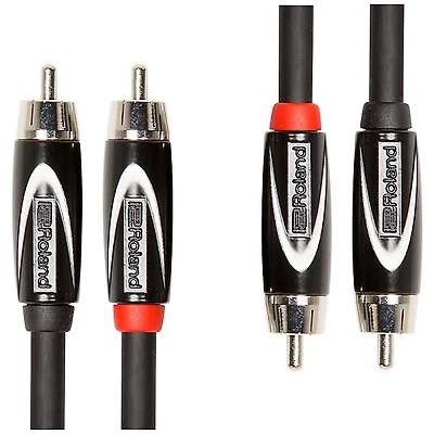 Roland Black Series Dual RCA-RCA Interconnect Cable
