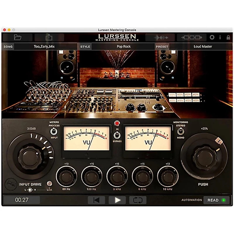 IK Multimedia Lurssen Mastering Console
