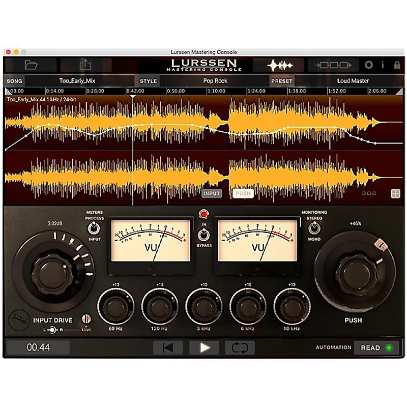 IK Multimedia Lurssen Mastering Console