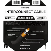 Roland Black Series 1/4" TRS-XLR(Male) Interconnect Cable