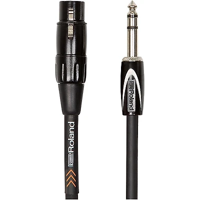 Roland Black Series 1/4" TRS-XLR(Female) Interconnect Cable