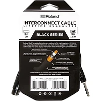 Roland Black Series 1/4" TRS-XLR(Female) Interconnect Cable