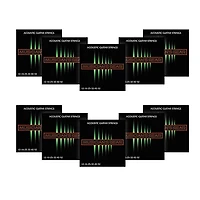 Musician's Gear Acoustic 12 80/20 Bronze Acoustic Guitar Strings 10-Pack