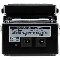 BOSS TU-3W Waza Craft Chromatic Tuner Pedal