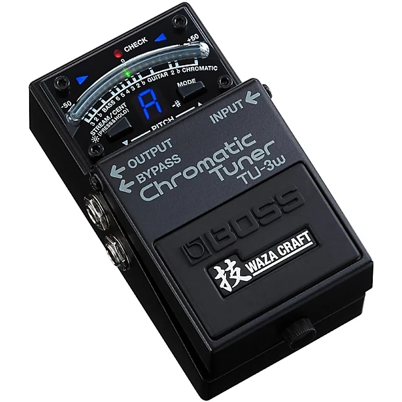 BOSS TU-3W Waza Craft Chromatic Tuner Pedal