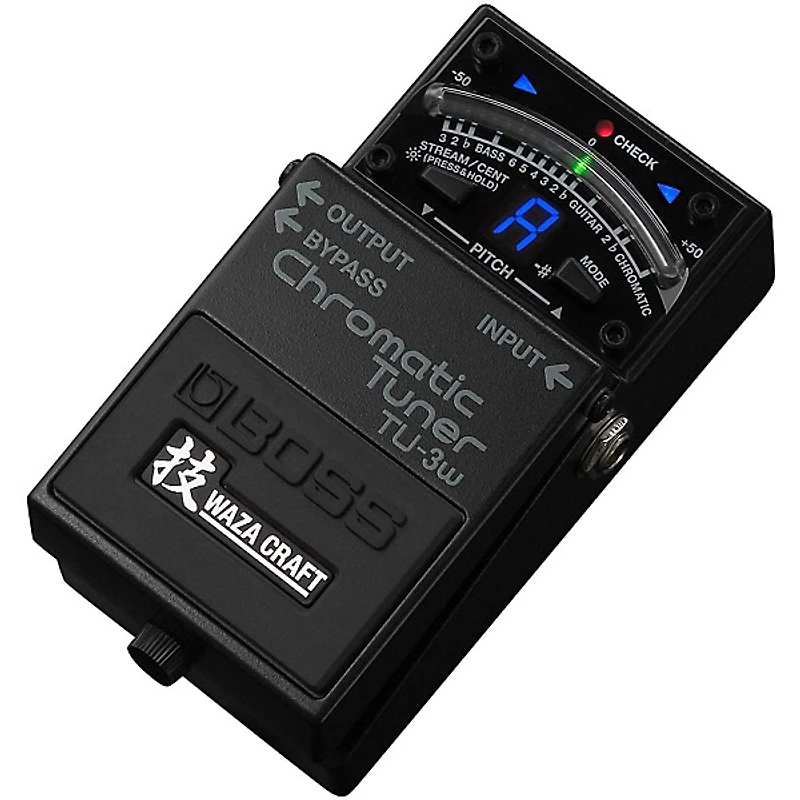 BOSS TU-3W Waza Craft Chromatic Tuner Pedal