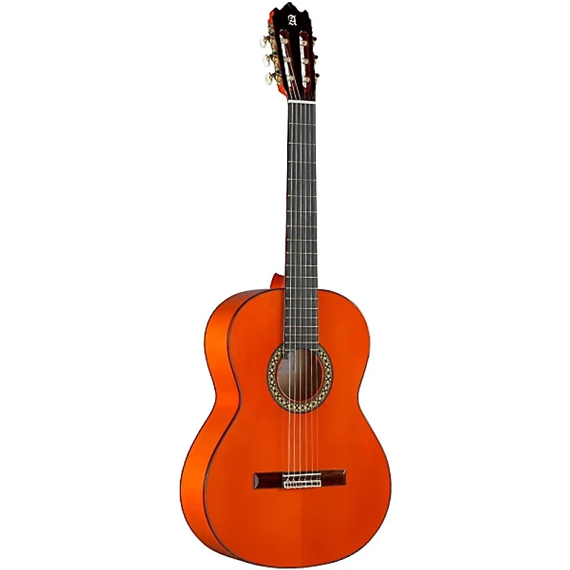 Alhambra 4 F Flamenco Acoustic Guitar Gloss Natural
