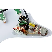 Seymour Duncan Everything Axe Loaded Pickguard White