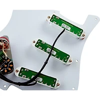 Seymour Duncan Everything Axe Loaded Pickguard White