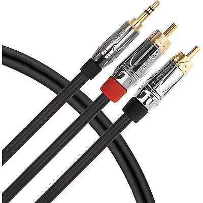 Livewire Elite Interconnect Y-Cable 3.5 mm TRS Male to RCA Male -