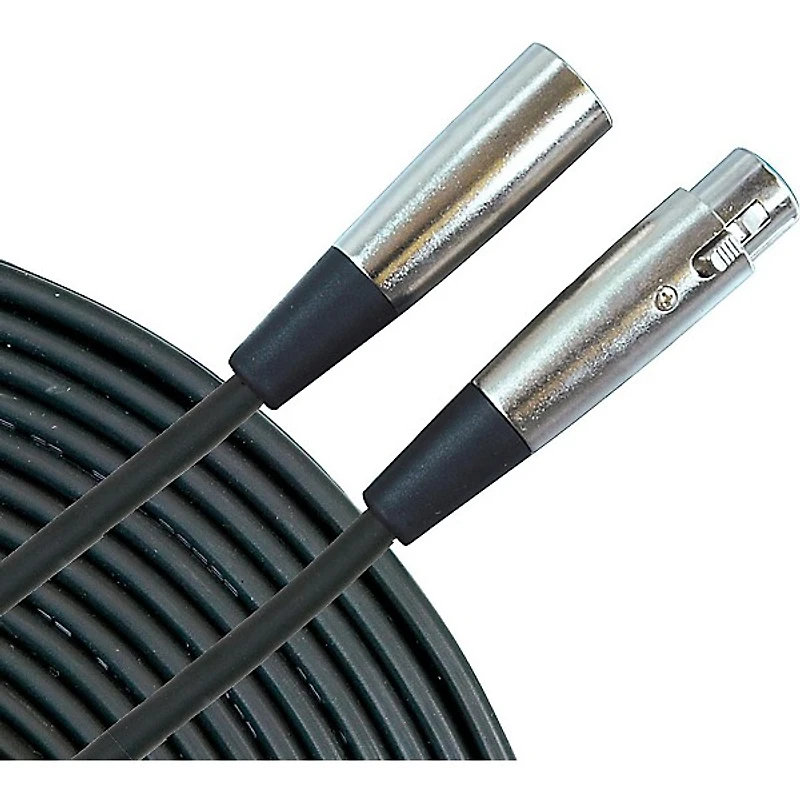 Musician's Gear Standard XLR Microphone Cable - 20 ft. Black