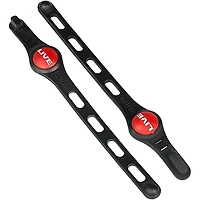 Livewire Essential Rubber Cable Strap 2-Pack Black