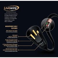 Livewire Elite Quad XLR Microphone Cable -
