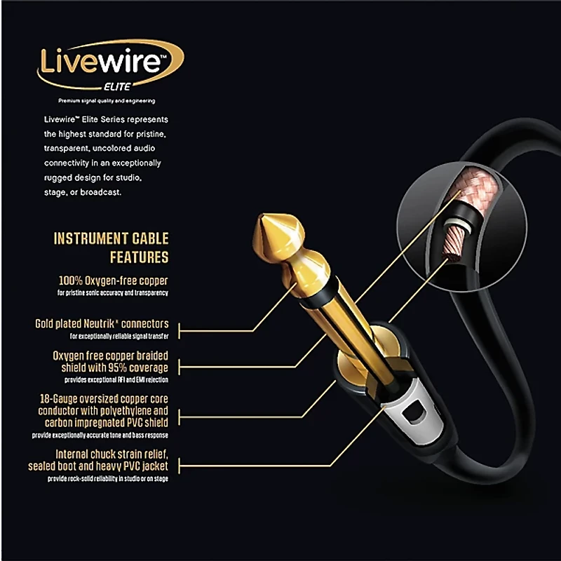 Livewire Elite Instrument Cable