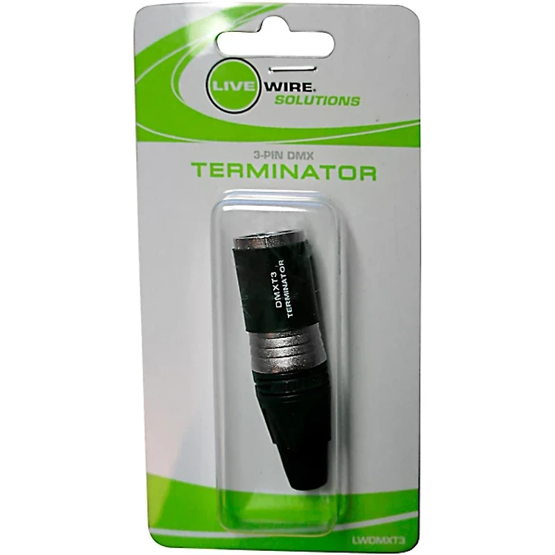 Livewire Essential DMX Terminator Plug Black