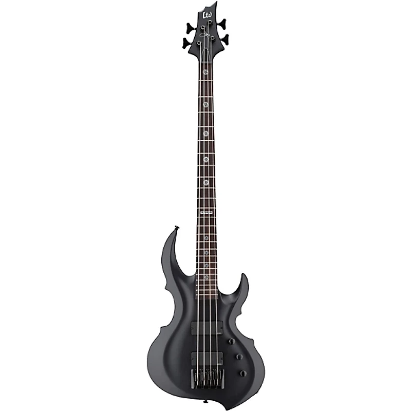 ESP LTD TA-604FRX  Electric Bass Guitar Black Satin