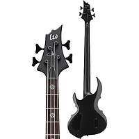 ESP LTD TA-604FRX  Electric Bass Guitar Black Satin