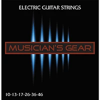 Musician's Gear Electric Nickel Plated Steel Guitar Strings 10-46