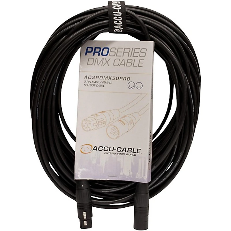 ACCU CABLE AC3PDMX5PRO Professional DMX Lighting Cable