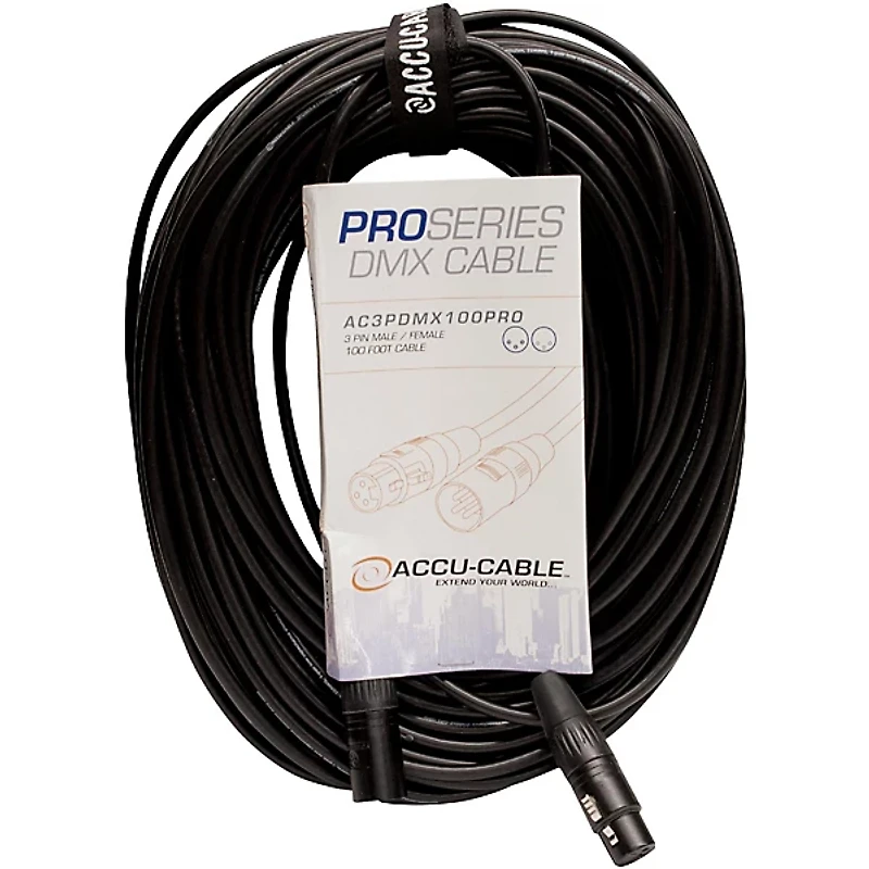 American DJ AC3PDMX5PRO Professional DMX Lighting Cable