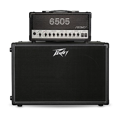 Peavey 6505 MH Micro 20W Tube Guitar Amp Head with 212-6 50W 2x12 Cabinet