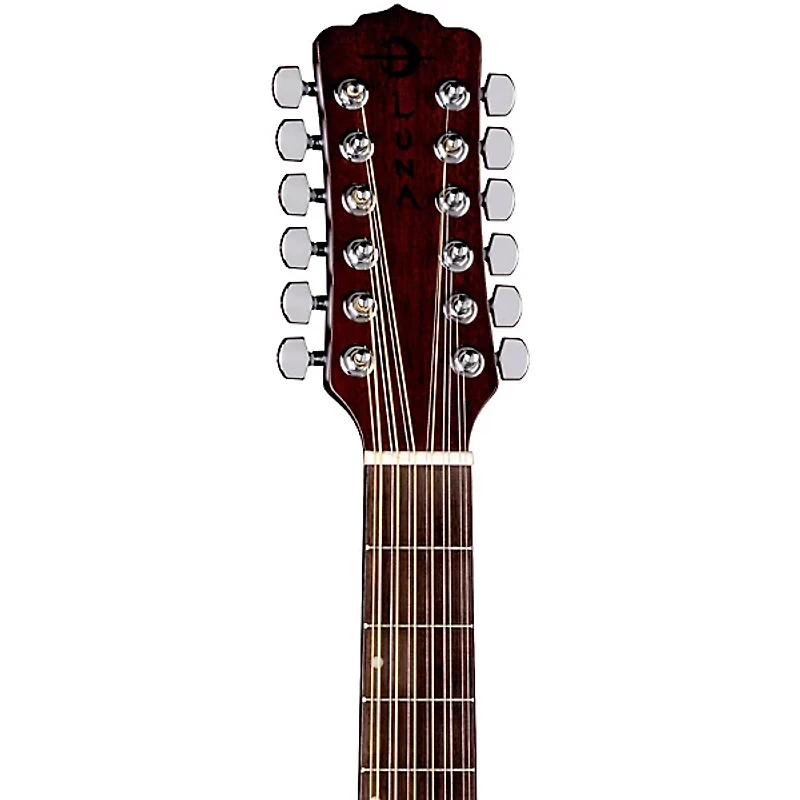 Luna WABI DC 12 Sabi 12-String Dreadnought Acoustic-Electric Guitar Natural
