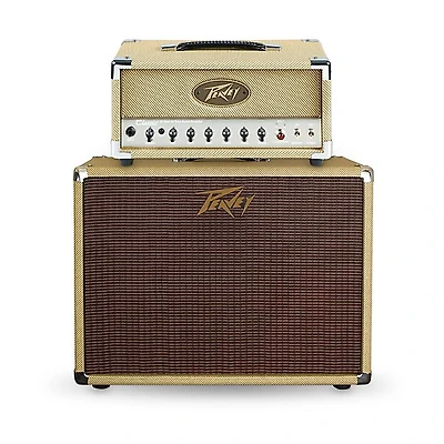 Peavey Classic 20 Micro 20W Tube Guitar Amp Head with 60W 1x12 Guitar Speaker Cabinet