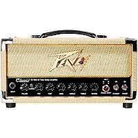 Peavey Classic 20 Micro 20W Tube Guitar Amp Head with 2x12 Guitar Speaker Cabinet