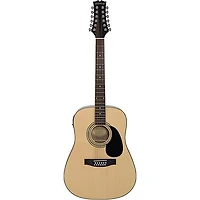 Mitchell D120S12E 12-String Dreadnought Acoustic-Electric Guitar Natural