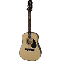 Mitchell D120S12E 12-String Dreadnought Acoustic-Electric Guitar Natural